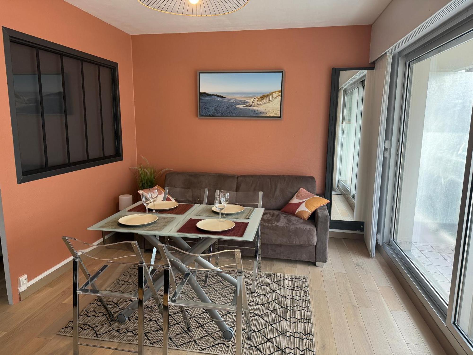 Chez Tonton, Studio Cabine Au Calme Avec Parking Le Touquet 외부 사진